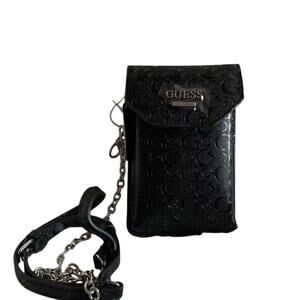 Brand New GUESS Logo Small Crossbody Black